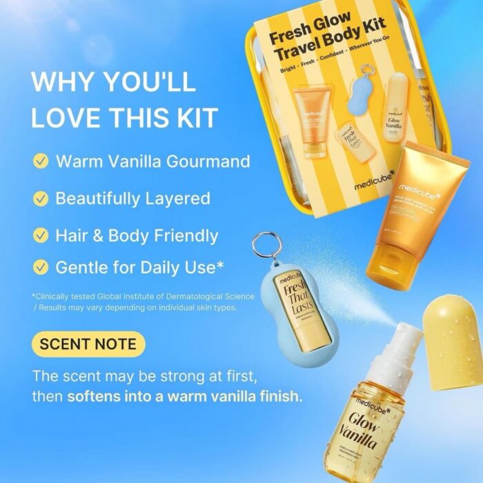 medicube Fresh Glow Travel Body Kit - Image 3