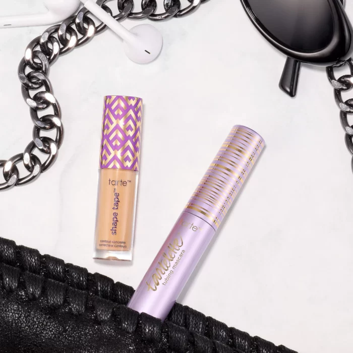 ⁦Tarte Mini Shape Tape Concealer + Tubing Mascara Set 22n light natural⁩ - الصورة ⁦9⁩