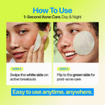 The numbuzin No.0 Zero Blemish Azela Cica Balancing Dual Pads - Image 2