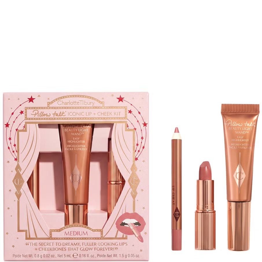 IMG_2675 Charlotte Tilbury Pillow Talk Iconic Lip + Cheek Kit - Medium - Image 1