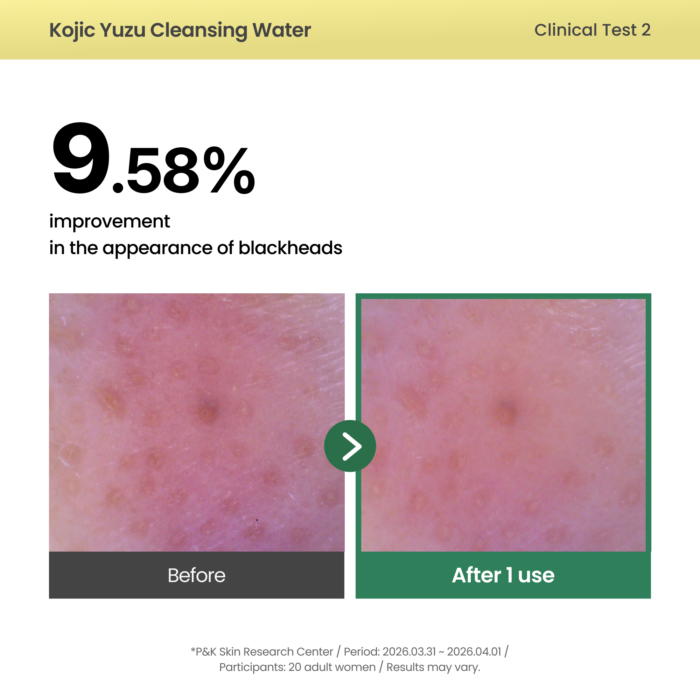 AXIS-Y Kojic Yuzu Cleansing Water | Makeup & Sunscreen Remover - 250 ml - Image 6