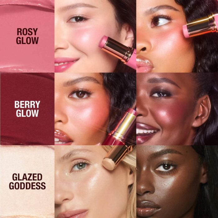 ⁦Charlotte Tilbury 
Mini Unreal Blush + Glow Trio⁩ - الصورة ⁦3⁩